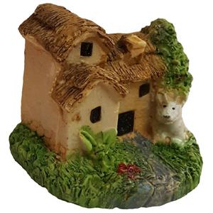 مجسمه لیلپار طرح کلبه خرگوش مدل DGO-1104