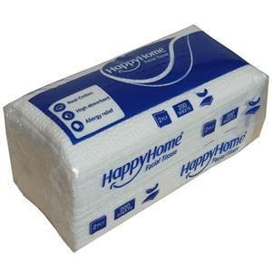 دستمال کاغذی 200 برگ هپی هوم مدل اقتصادی مجموعه 8 عددی
