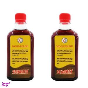 براق کننده و پولیش واکس چوب سدارکس مدلTP حجم 250 میلی لیتر بسته 2 عددی