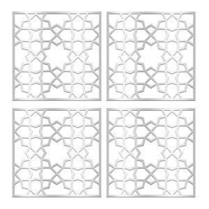 تایل سقفی آسمان مجازی بنی دکو مدل MC07 اندازه 60x60 سانتی متر بسته 4 عددی