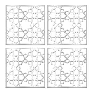 تایل سقفی آسمان مجازی بنی دکو مدل MC07 اندازه 60x60 سانتی متر بسته 4 عددی