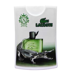 عطر جیبی مردانه نیفتی مدل LACOSTE حجم 20 میلی لیتر 