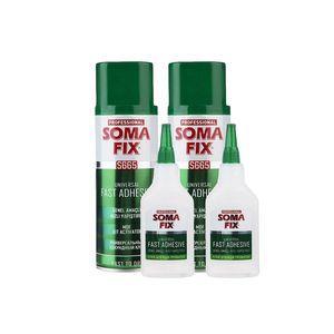 چسب 123 سوما فیکس مدل S665 حجم 400 میلی لیتر بسته 2 عددی