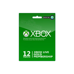 اشتراک Xbox live Gold 12 month Microsoft Live Month 