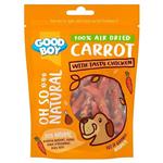 غذای تشویقی سگ گودبوی مدل natural carrot with tasty chiken وزن 85 گرم