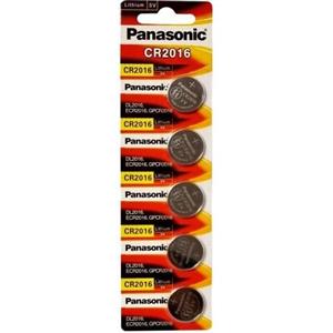 باتری سکه ای پاناسونیک مدل CR2016 بسته 5 عددی