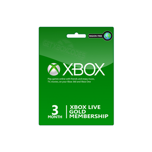 اشتراک Xbox live Gold 3 month Global
