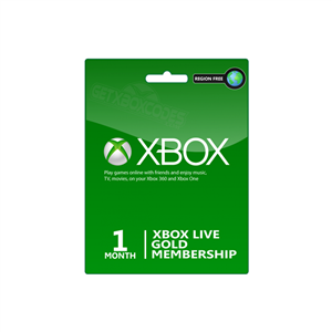اشتراک Xbox live Gold 1 month Microsoft Live Month 
