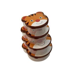 ظرف نگهدارنده هوبی لایف مدل 020980 بسته 4 عددی