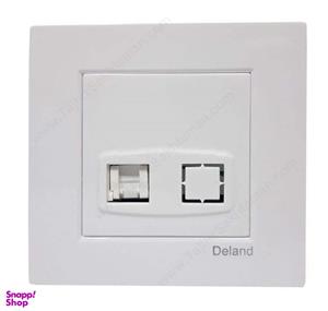 سوکت شبکه دلند مدل CAT6 بسته 4 عددی