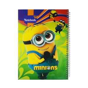 دفتر نقاشی 50 برگ طرح مینیون کد 130224