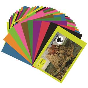 مقوا رنگی تیما کد BG سایز 35x25 سانتی متر بسته 30 عددی