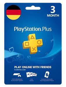 اشتراک Ps plus 3 month German آلمان 