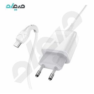 شارژر دیواری هوکو مدل C72Q به همراه کابل تبدیل MicroUSB