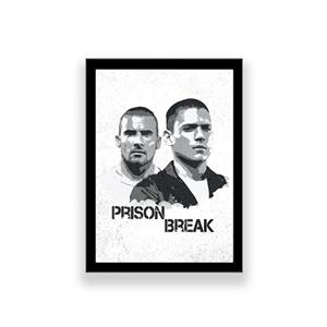 تابلو طرح فرار از زندان مدل prison break 1