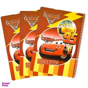 دفتر نقاشی 20 برگ کیهان مدل ماشین ها بسته 3 عددی