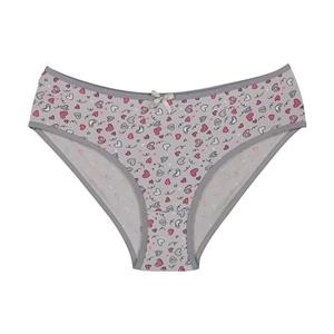 شورت زنانه ژولانیک مدل اسلیپ طرح قلب فانتزی