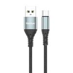 کابل تبدیل USB به microUSB هانروکس مدل C20 طول 1 متر