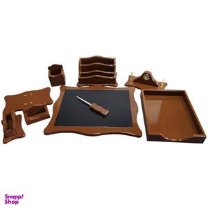 ست لوازم اداری رومیزی مدل PR-2000 مجموعه 9 عددی