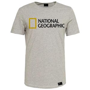 تی شرت استین کوتاه مردانه مدل National Geographic کد ZJ27 رنگ طوسی 