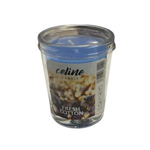 شمع لیوانی سلین کندل مدل Fresh cotton