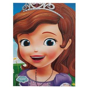 دفتر شطرنجی 30 برگ تکنو طرح سوفیا کد 109