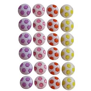 دکمه مدل توپ 2 کد BY-24 مجموعه 24 عددی