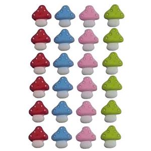 دکمه مدل قارچ 2 کد DG-S24 مجموعه 24 عددی