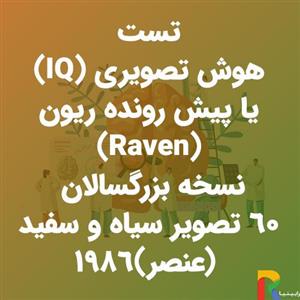 تست هوش تصویری (IQ) ریون (Raven) نسخه بزرگسالان