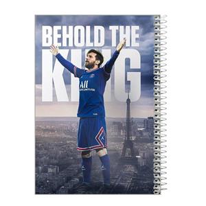 دفترچه یادداشت 40 برگ طرح  لیونل مسی کد im11