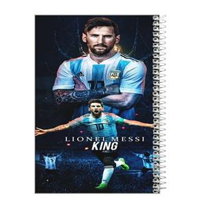 دفترچه یادداشت 40 برگ طرح  لیونل مسی کد im2