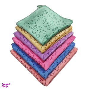 دستمال آشپزخانه مدل خرگوشی بسته 6 عددی