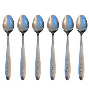 قاشق چای خوری مدل mikhak مجموعه 6 عددی