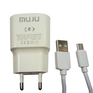 شارژر دیواری موجو مدل MJ-A08 به همراه کابل تبدیل  USB-C