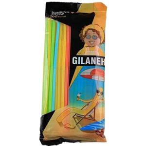 نی نوشیدنی یکبار مصرف گیلانه مدل ASQ 52 بسته 100 عددی