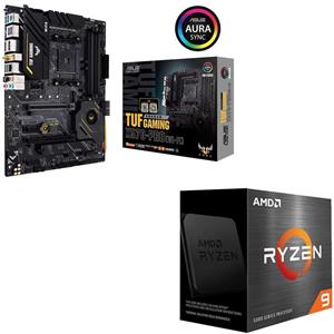 باندل مادربرد ایسوس TUF GAMING X570 PRO WI FI و پردازنده باکس ای ام دی RYZEN 9 5900X 