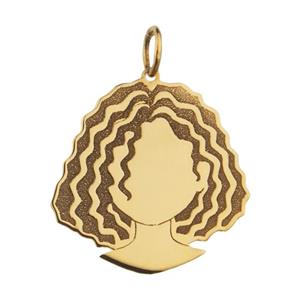 آویز گردنبند طلا 18 عیار زنانه مایا ماهک مدل MM1376 Maya Maahak MM1376 Gold Pendant Plaque For Women