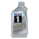 روغن موتور 0W-40 موبیل 1 مدل Mobil 1 0w-40 european car formula ساخت NASCAR امریکا 0.946 میلی لیتر