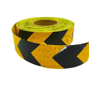 نوار شبرنگ هشدار زرد کدY عرض 5 سانتی متر