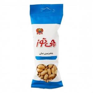 بادام زمینی نمکی چی توز - 40 گرم بسته 12 عددی