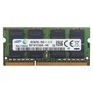 رم لپ تاپ DDR3L دو کاناله 1600مگاهرتز cl11 سامسونگ مدل  PC3L-12800S ظرفیت 8 گیگابایت