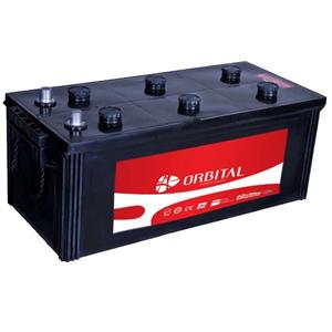 باتری اسیدی خودرو سپاهان باطری مدل 150 آمپر اوربیتال وان