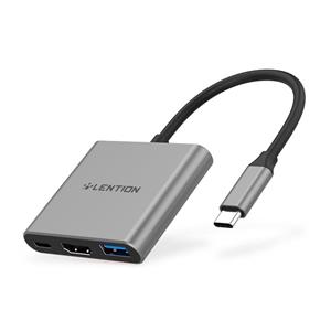 هاب 3 پورت USB-C لنشن مدل C14