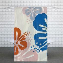 پرده حمام کد PH263 سایز 180x180 سانتی متر