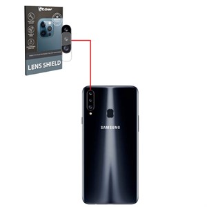 محافظ لنز دوربین ترو مدل a20s مناسب برای گوشی موبایل سامسونگ Galaxy A20s