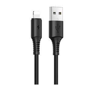 کابل تبدیل USB به لایتنینگ بروفون مدل BX47 طول 1 متر 