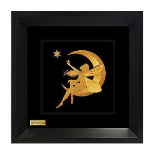 تابلو طلاکوب مدل ماه و فرشته کد T3D03
