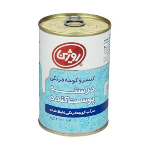 کنسرو گوجه فرنگی درسته پوست کنده روژین 410 گرم 