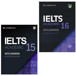 کتاب IELTS Cambridge Academic اثر جمعی ازنویسندگان انتشارات کمبریدج دو جلدی