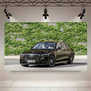 پوستر طرح ماشین مدل مرسدس بنز S-Class کد AR6600